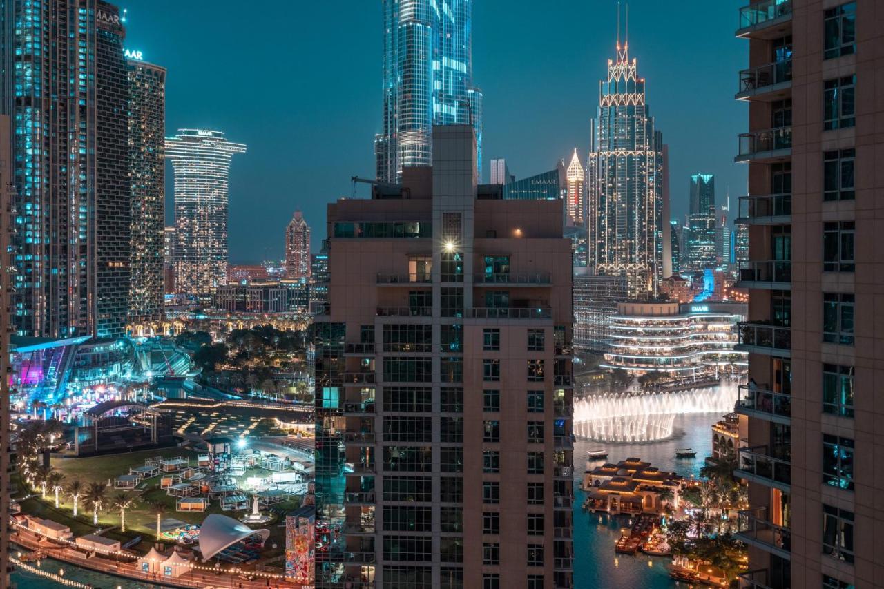 Elite Royal Apartment - Luxurious - Partial Burj Khalifa & Fountain View - Eminence Dubai Luaran gambar